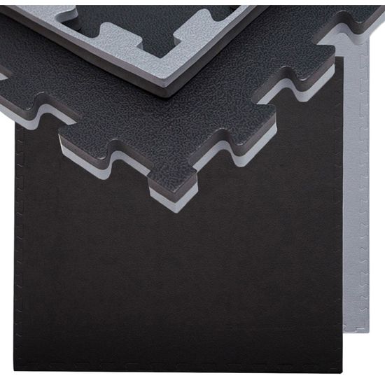 18 Dalles Tapis De Sol Protection Fitness EVA 63x63cm X 12mm Épaisseur - Mousse Antidérapante Pour Salle De Sport Maison