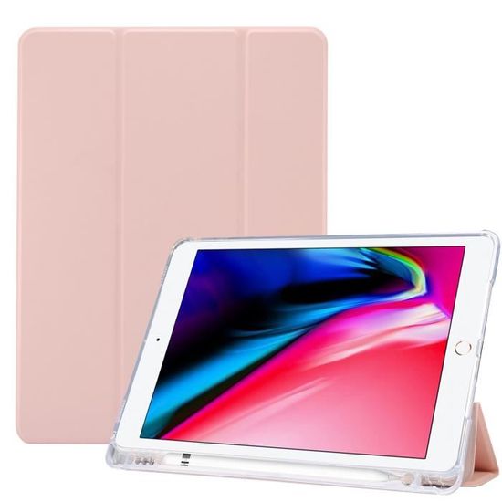 Coque iPad 10.2, Housse iPad 7eme generation Tablette Étui Mince Léger  Haute Qualité Cuir PU avec Support [Auto éveil/Veille] -Noir - Cdiscount  Informatique