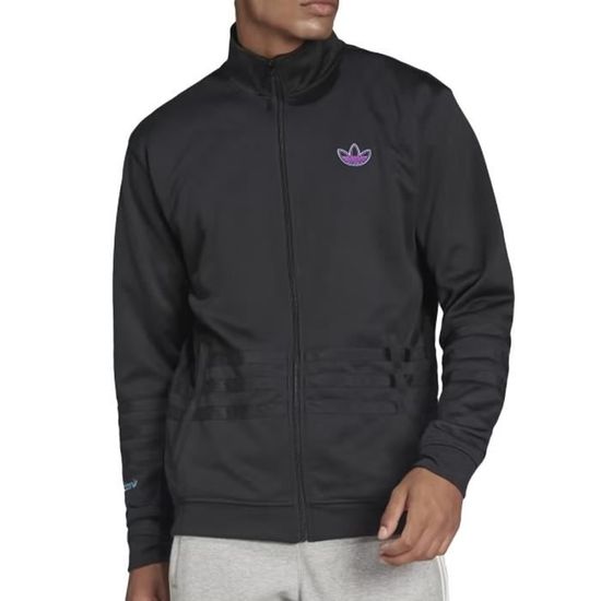 Veste Noir Homme Adidas HE4689