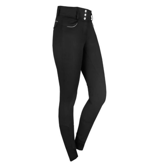 Hkm Tampa Culotte D'Équitation Silicone Genouillère Équestre Cheval
