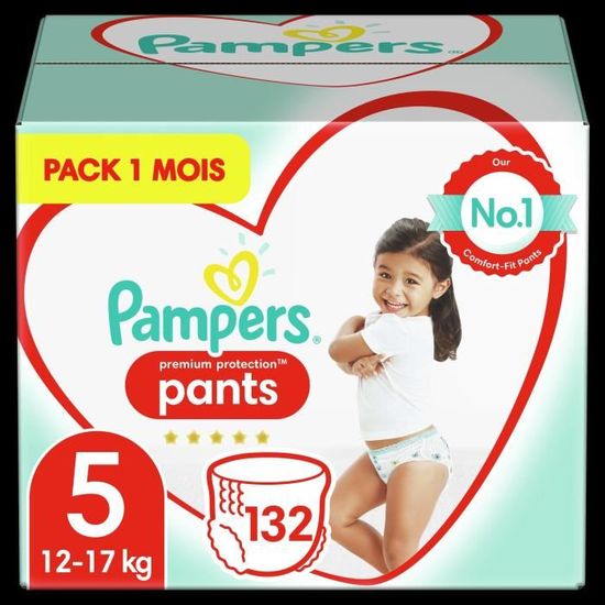 Couches-culottes PAMPERS Premium Protection Taille 5 - 31 couches -  Cdiscount Puériculture & Eveil bébé