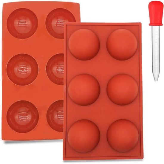 Moule Silicone Cylindrique 24 Cavités - Pour Petits Gâteaux, Mousses, Chocolats - 3 Cm Diamètre - Alimentaire
