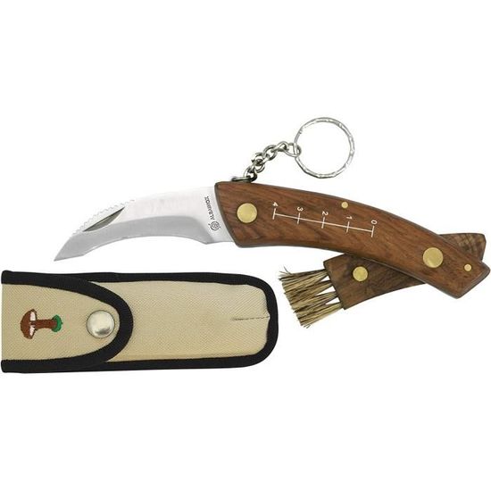 IMEX EL ZORRO Girolock Messer Für Herren – Rostfreie Klinge 8 Cm, Braun