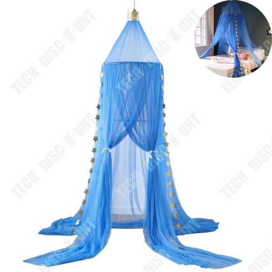 Ciel de princesse avec rideau de gaze - Tente pour lit d'enfant avec