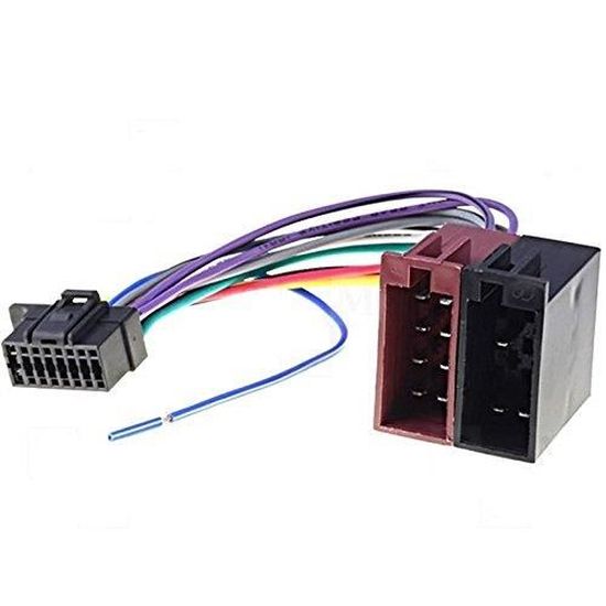 ADAPTATEUR ISO PRATIQUE Et Autoradio 20 Broches Câble Connecteur DIN Pour AEG S EUR 8,30