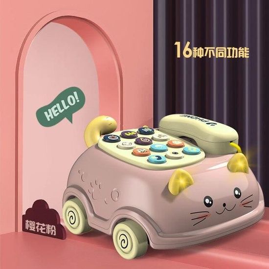 Téléphone avec lumières et Sons Winfun - Jeux jouets articles bébés chez Barbapapa Tunisie