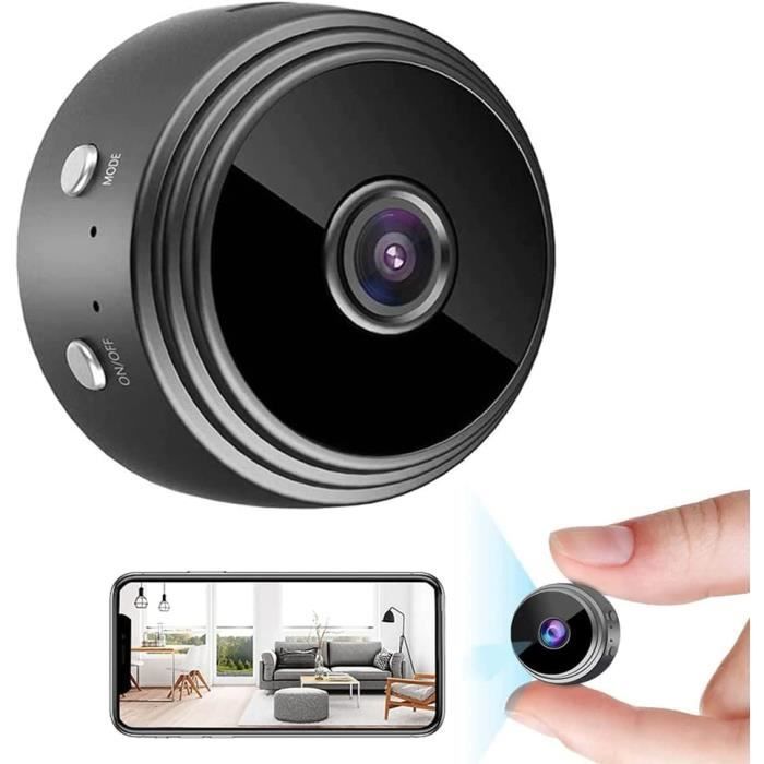 Caméra Espion Mini WiFi 1080P - Surveillance Intérieur/Extérieur Avec Vision Nuit Et Détection Mouvement Détecteur Mouvement