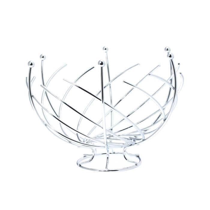 Corbeille Suspendue Wenko Chromée 24x24cm | Range Ustensiles Cuisine Sous évier Ou Placard