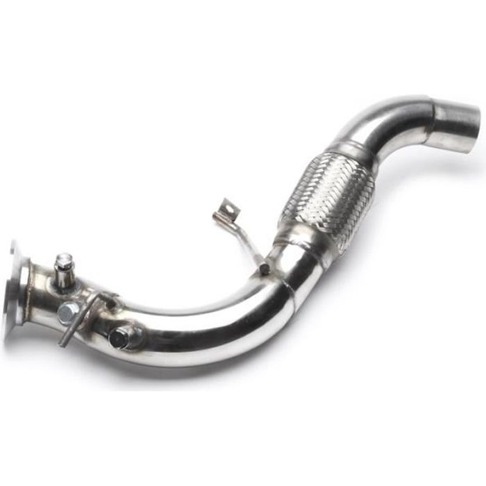 Downpipe inox 63,5mm pour BMW serie 3 diesel E90/E91/E92/E93 325d/330d