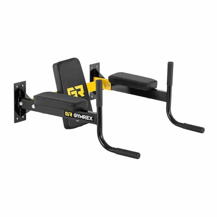 Barre à Dips Fixation Murale Barre De Traction Musculation Multifonction 120 kg
