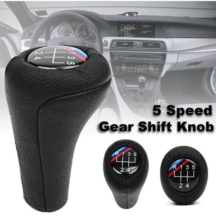 5-Vitesses Pommeau Levier de Vitesse Pour BMW E92 E91 E90 E60 E46 E39 E36 M3 M5 M6 Gr67812