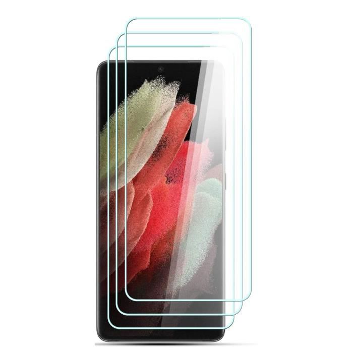 Film Verre Trempé Realme 6 Pro, Film Protège Écran Ultra-Fin 0.3 mm Anti-empreinte Digitale Anti-Rayure 3 Pièces