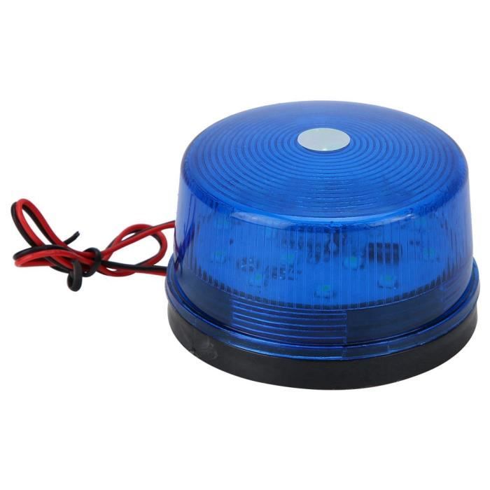 YOSOO Voyant d'avertissement à LED 12V LED clignotant gyrophare stroboscopique LED voyant d'avertissement lampe d'urgence de