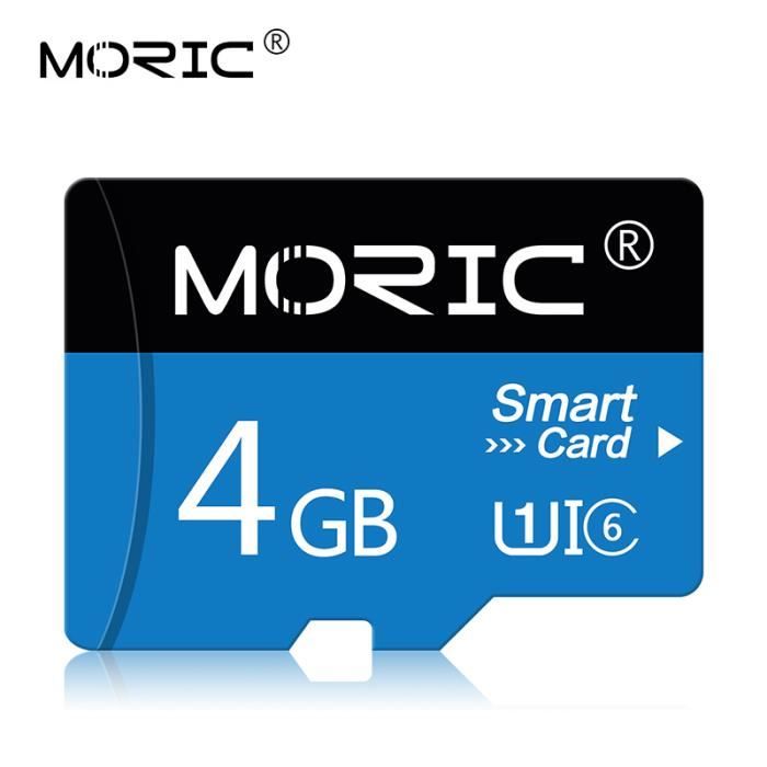 Stockage haut débit Carte mémoire Micro SD Classe 10 Carte mémoire SD-4 Go