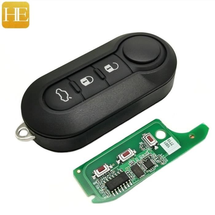 Taille -Blanc DEHILP BSI clé de télécommande pour voiture, pour Fiat 500L MPV Ducato pour Citroen Jumper pour Peugeot Boxer 433.9A