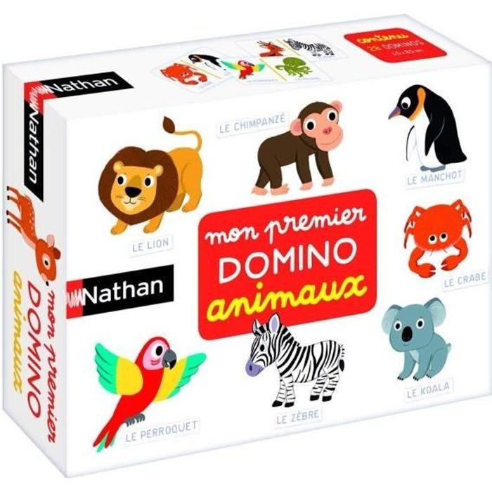 NATHAN - Mon Premier Domino Animaux