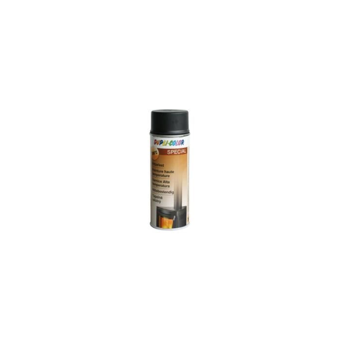 Duplicolor 467530 Emaille Peinture a Effet Martelé Résistant a la Chaleur 690 Celsius, Argent, 400 ml (Par 6)