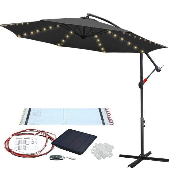 Einfeben Parasol 3.5M- parasol jardin, parasol deporté, parasol de balcon