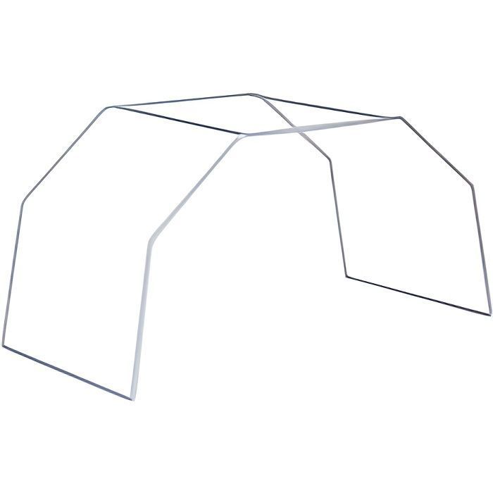 Arceau de lit blanc, grand modèle