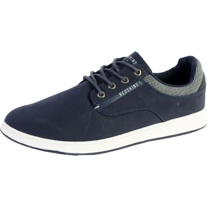 Tennis Basket Basses Redskins Pachira Marine Bleu Homme