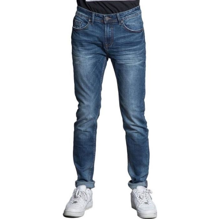 Jean bleu brut Homme Deeluxe 74 Carlos