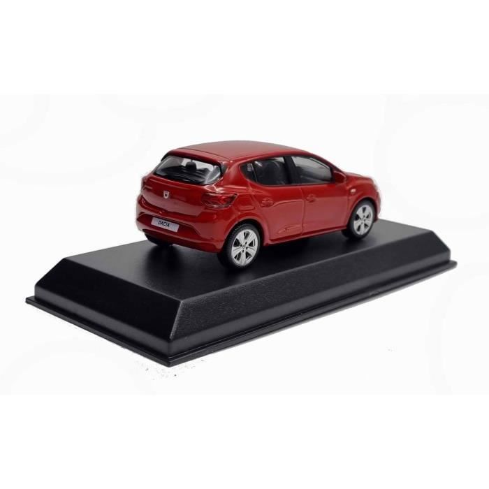 DACIA Sandero 2021 Rouge Fusion Voiture de Collection NOREV 1/43