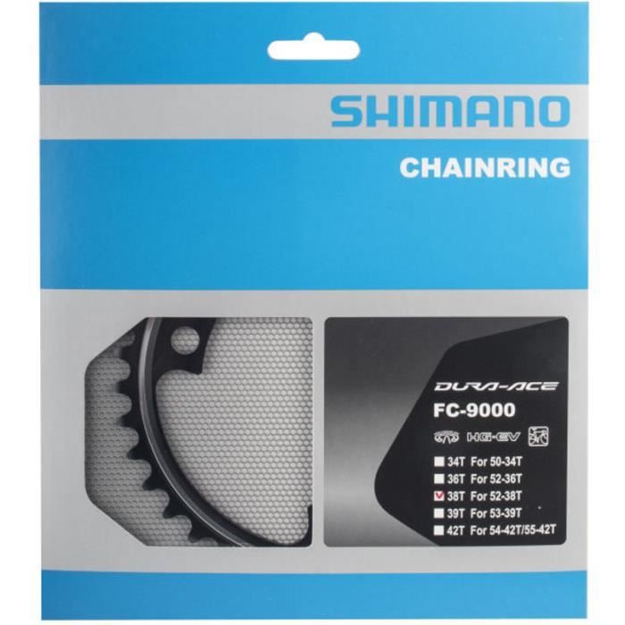 Shimano Dura-Ace FC-9000 - Plateau - 11 vitesses MC noir