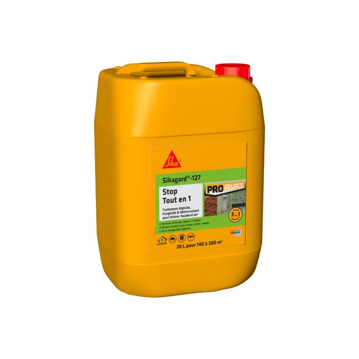 Traitement curatif et désincrustant SIKA SikaStop Tout en 1 - 20L