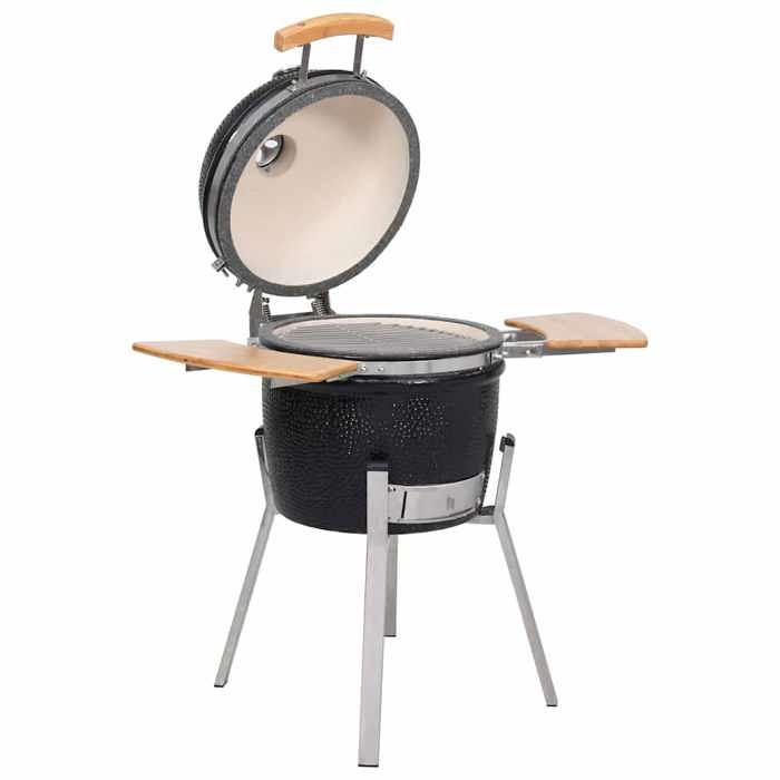 vidaXL Kamado Barbecue au charbon de bois en céramique 76 cm.