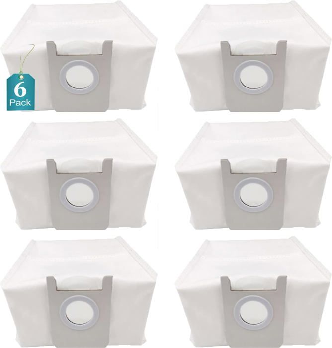 Lot De 6 Sacs Agrave Linge En Maille Pour Machine Agrave Laver Blanc