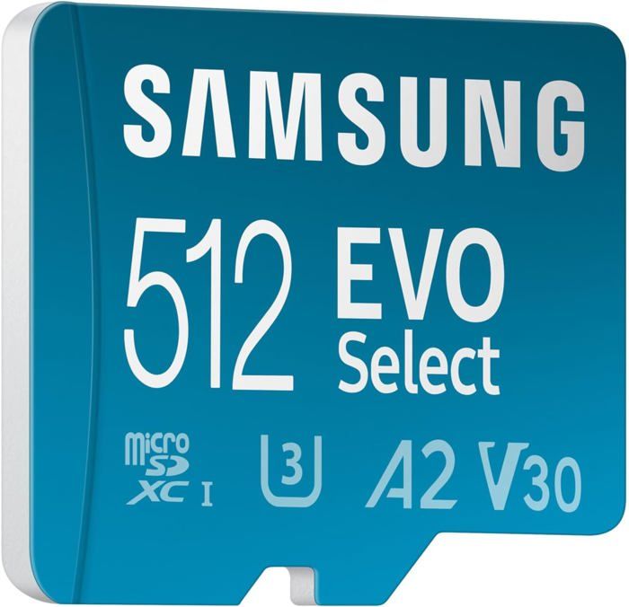 Hyundai Carte mémoire MicroSD 100 Mo/s (U3) avec Adaptateur, vidéo 4K Ultra HD 512 Go