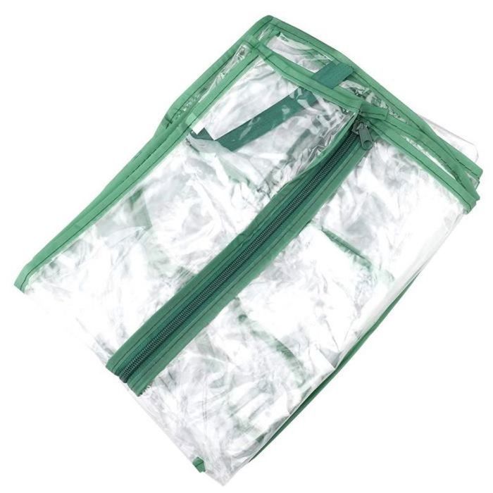 AYVRUOP Boîte De Protection Transparente PVC – Coffre De Rangement Pour Poupées – Avec Mousqueton Et Boule Décorative – Portable