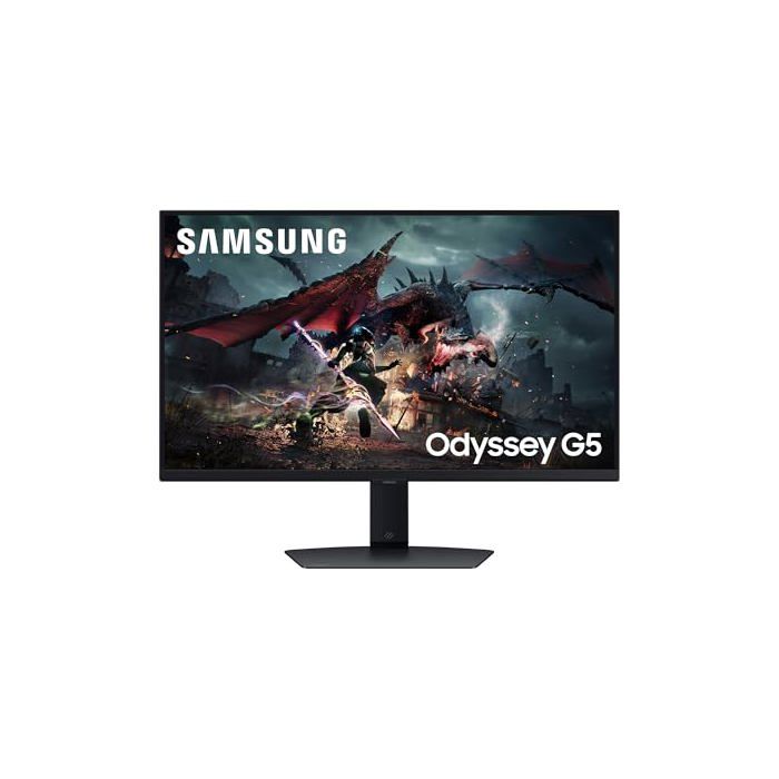 Samsung Ecran PC Odyssey G50D 27’’ 180Hz 1ms Dalle Fast IPS Résolution QHD:2560x1440 Contraste 1000:1 AMD FreeSync Auto Source Switch + HDR400 Pied ajustable DisplayPort HDMI LS27DG502EUXEN - vue 4