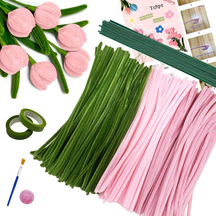 Cure Pipe Chenille Fil De Chenille Lot De 427 Cure-pipes Pour Le Bricolage - Pipe Cleaner Flower - Pour Fils Chenilles Loisirs Creatifs Bouquet De Fleurs Cure Pipe Chenille Fil De Chenille Lot De 427 Cure-pipes Pour Le Bricolage - Pipe Cleaner Flower - Pour Fils Chenilles Loisirs Creatifs Bouquet De Fleurs