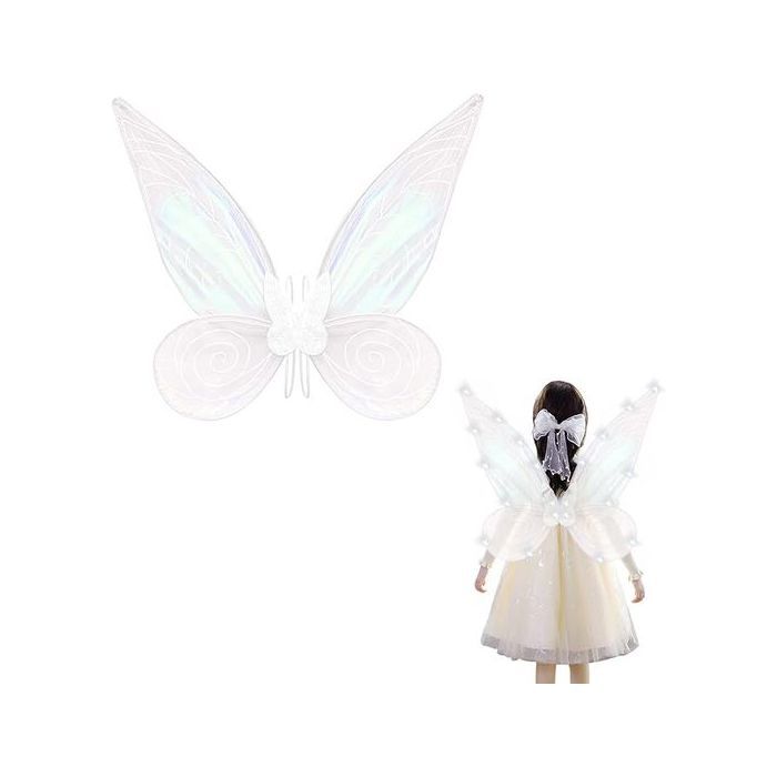 KGDUYC Cape Et Ailes Papillon Pour Fille – Déguisement Avec Masque, 120×60 Cm, élastique Et Passe-doigts – Idéal Pour Carnaval, Anniversaire, Halloween – Rose