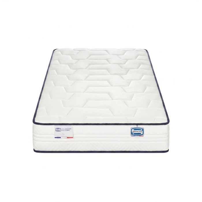 Matelas LINTEMPOREL 90x200 ressorts ensachés extra ferme H24
