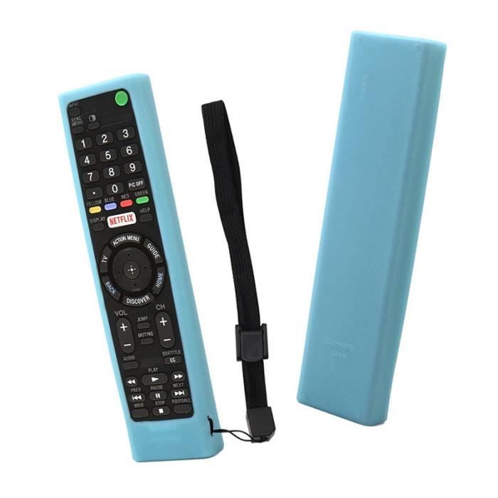 2 Stück Leuchtende Fernbedienungshüllen Für Sony – Kompatibel Mit RMF-TX300U, RMT-TX100U, Stoßfest, Fluoreszierend