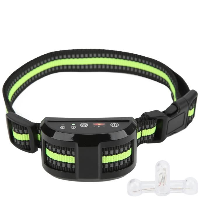 Comparer les prix de Akozon Collier anti-aboiement pour chien 4 en 1 collier de choc de chien intelligent bouchon d'aboiement automatique dispositif de