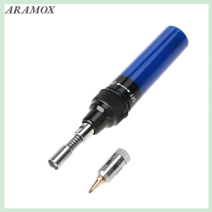 Fer à Souder Sans Fil Au Gaz Portable - Stylo De Soudure Compact Pour Dépannage électronique - Température Réglable