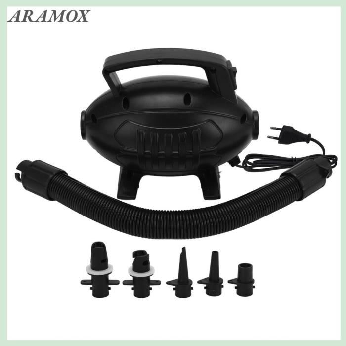 Pompe électrique Portable 12V - Transfert Eau/huile/kérosène - Débit 30L/min - Câble 5m - Alliage Aluminium - Pour Remorque, Voiture - 9