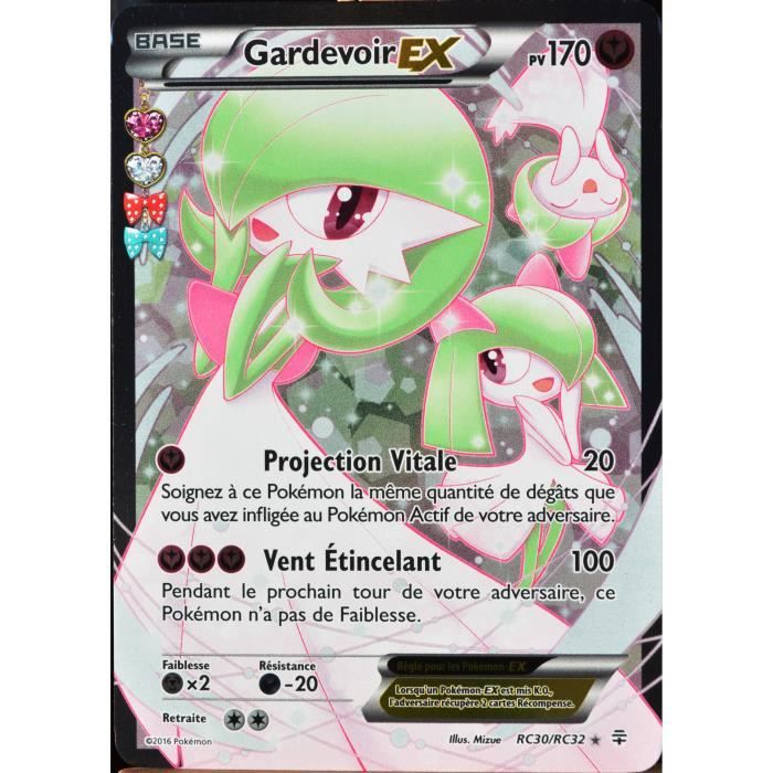Carte Pokemon Rc30 Gardevoir Ex 170 Pv Ultra Rare Full Art Rayonnement Fr Achat Vente Carte A Collectionner Cdiscount Carte Pokemon Rc30 Gardevoir Ex 170 Pv Ultra Rare Full Art Rayonnement Fr Achat Vente Carte A Collectionner Cdiscount