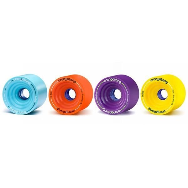 Ruote Per Longboard Orangatang InHeat - 75mm, Durezza 83a, Perfette Per Carving E Velocità!