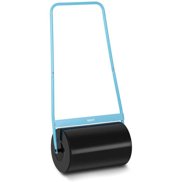 Hillvert Rouleau à Gazon De Jardin pour Tondeuse Acier Compresseur pour