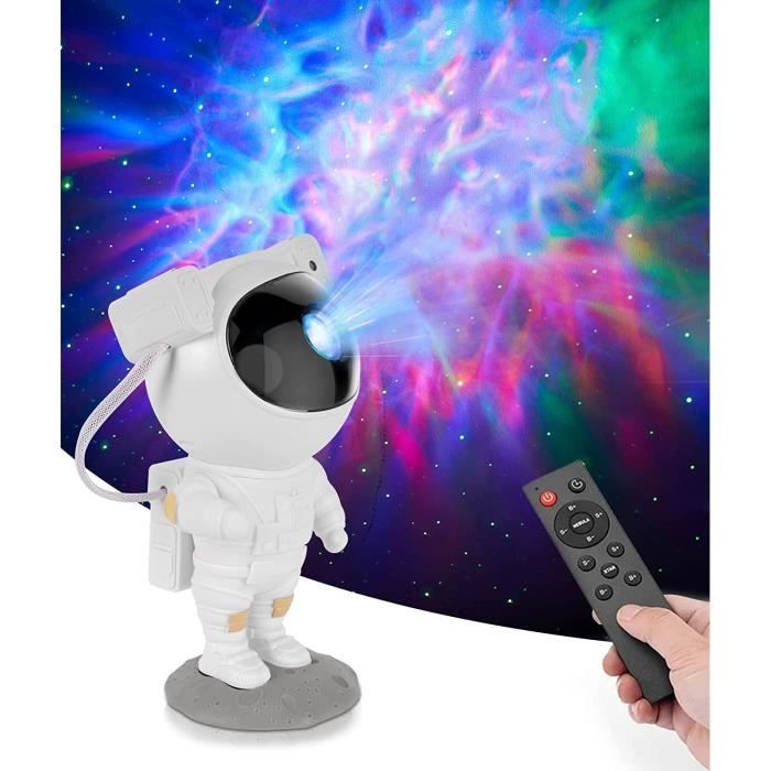 Projecteur Ciel étoilé Astronaute - Lampe Nébuleuse Avec Télécommande Et Minuterie Pour Chambre