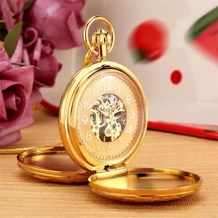 Montre De Poche M canique Remontage Automatique Double