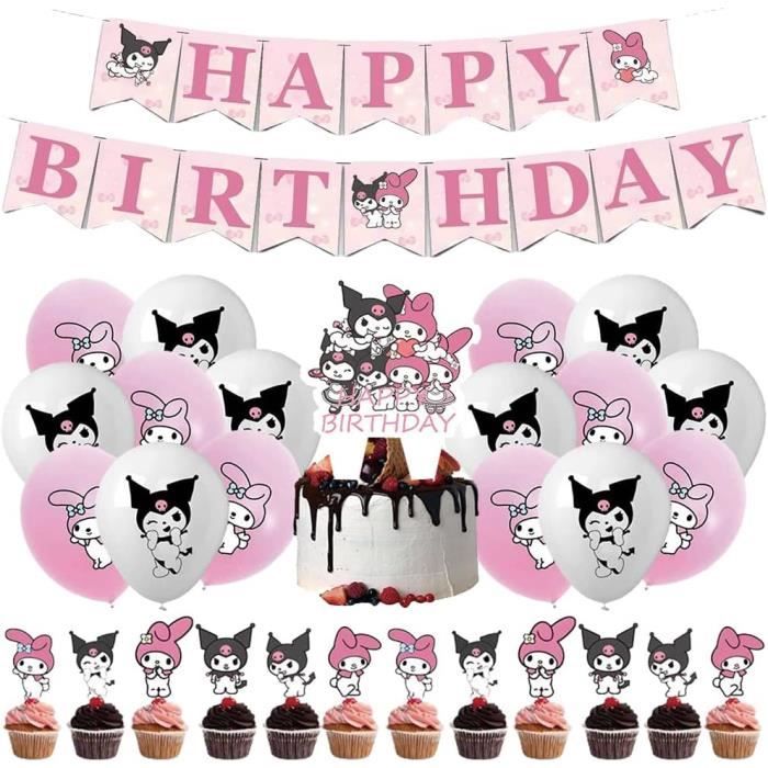Kuromi Anniversaire Ballon, Kuromi Fête Ballon Décoration, Ballon
