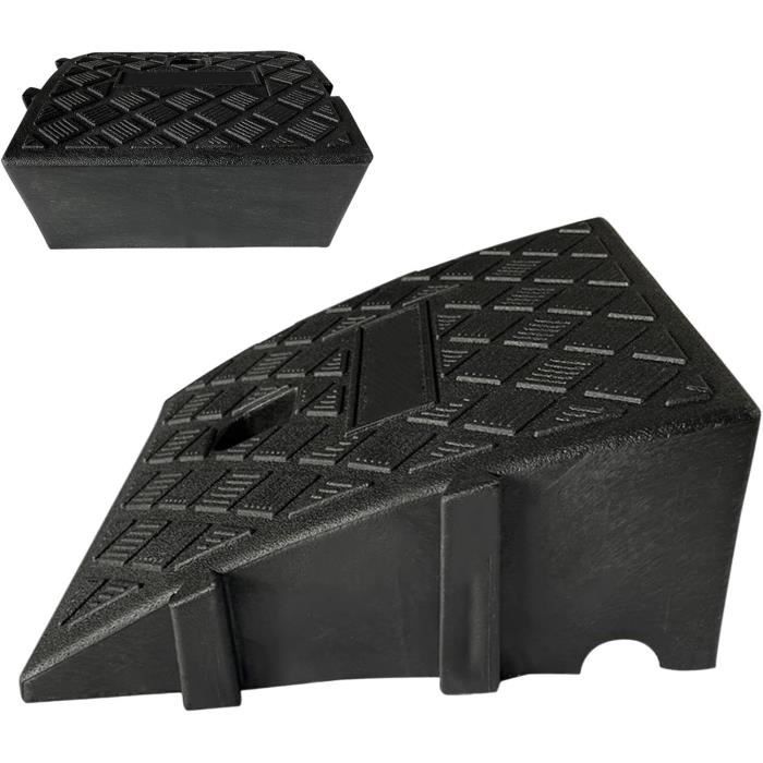 DURHAND Rampes De Chargement Plastique Voiture - 2 Pièces - 2,5 Tonnes Par Rampe - 91x30x21cm