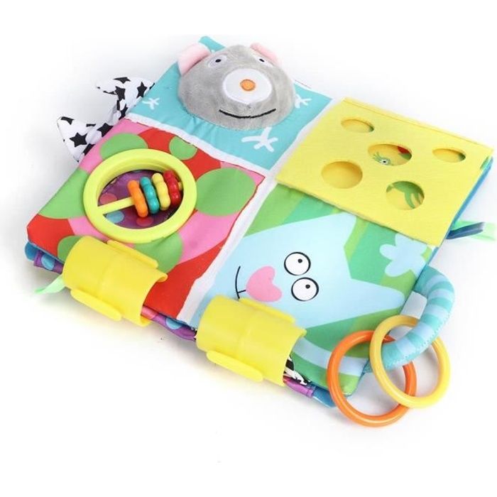 Livre D Apprentissage Precoce Jouet Educatif Intelligent Pour Enfant Bebe Lit Tissu Livre Che Cdiscount Librairie