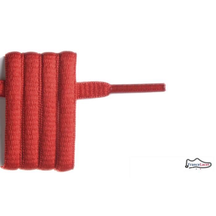 lacet rond rouge