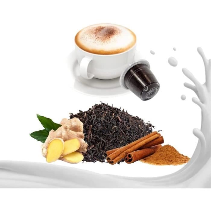 NXYX50 Chai Latte Capsules Café Compatibles Nespresso MADE IN ITALY